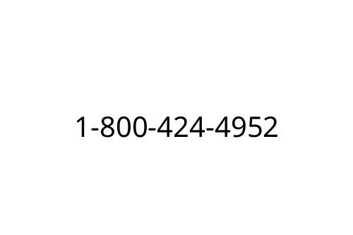 1-800-424-4952