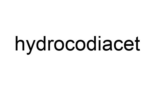 hydrocodiacet