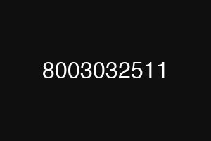8003032511