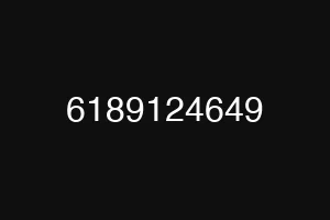 6189124649