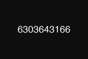 6303643166