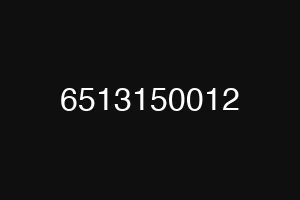 6513150012