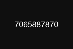 7065887870