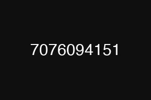 7076094151