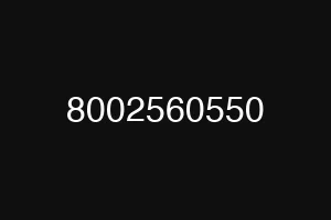 8002560550