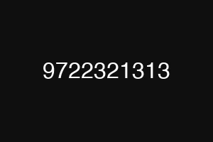 9722321313