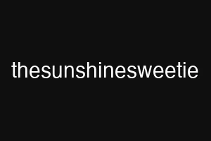 thesunshinesweetie